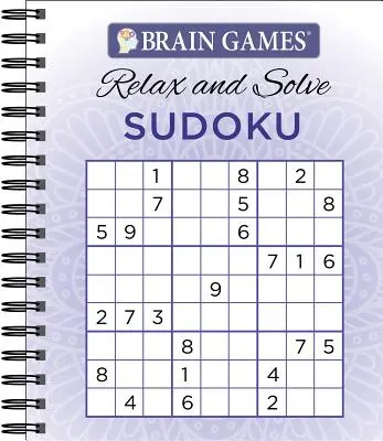 Brain Games - Relaxează-te și rezolvă: Sudoku (violet) - Brain Games - Relax and Solve: Sudoku (Purple)