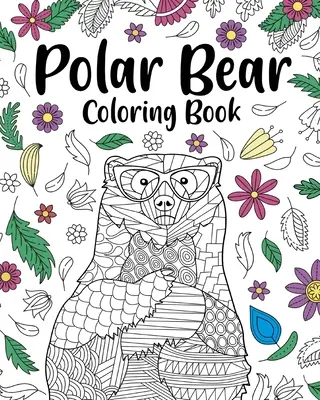 Carte de colorat cu urși polari - Polar Bear Coloring Book