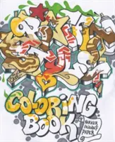 Carte de colorat în stil graffiti - Graffiti Style Coloring Book