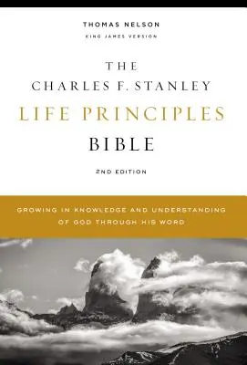 Kjv, Charles F. Stanley Life Principles Bible, 2nd Edition, Hardcover, Comfort Print: Creșterea în cunoașterea și înțelegerea lui Dumnezeu prin Cuvântul Său - Kjv, Charles F. Stanley Life Principles Bible, 2nd Edition, Hardcover, Comfort Print: Growing in Knowledge and Understanding of God Through His Word