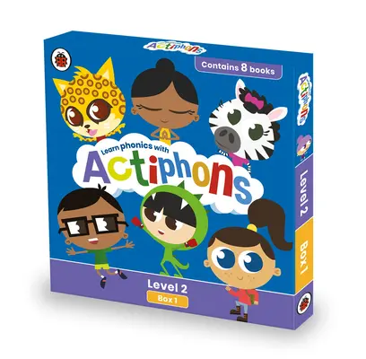 Actiphons Nivelul 2 Cutia 1: Cărțile 1-8 - Actiphons Level 2 Box 1: Books 1-8