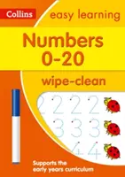 Numerele 0-20: Carte de activități de șters - Numbers 0-20: Wipe-Clean Activity Book