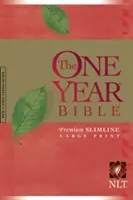 One Year Premium Slimline Bible-NLT-Large Print 10-a aniversare - One Year Premium Slimline Bible-NLT-Large Print 10th Anniversary