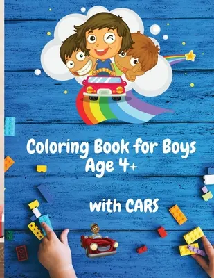 Carte de colorat pentru băieți cu mașini de peste 4 ani: 50 de imagini de colorat cu mașini Carte de colorat pentru băieți de 4-8 ani Amazing Car Series for Boys - Coloring Book for Boys with Cars Age 4+: 50 Colouring Images with Cars Coloring Book for Boys Ages 4-8 Amazing Car Series for Boys