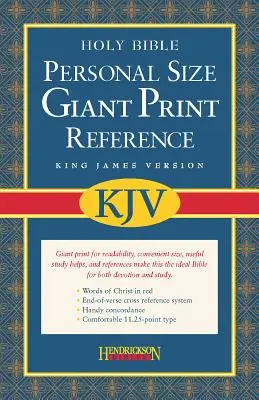 Biblie de referință în format personal cu imprimare uriașă-KJV - Personal Size Giant Print Reference Bible-KJV