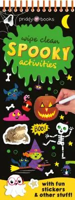 Activități cu ștergere curată: Halloween înfricoșător - Wipe Clean Activities: Spooky Halloween
