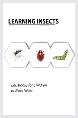 Learning Insects: Montessori real insects book for babies and toddlers, biți de inteligență pentru bebeluși și copii mici, carte pentru copii, lear - Learning Insects: Montessori real insects book for babies and toddlers, bits of intelligence for baby and toddler, children's book, lear