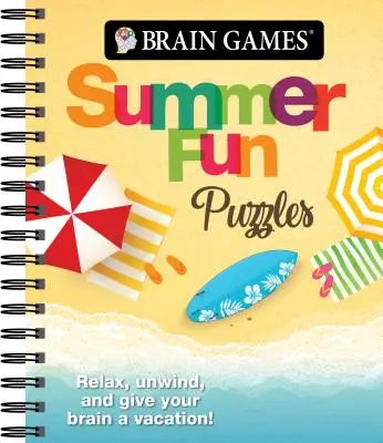 Jocuri pentru creier - Summer Fun Puzzles: Relaxează-te, destinde-te și oferă-i creierului tău o vacanță - Brain Games - Summer Fun Puzzles: Relax, Unwind, and Give Your Brain a Vacation