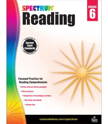 Spectrum Reading Workbook, clasa a 6-a - Spectrum Reading Workbook, Grade 6