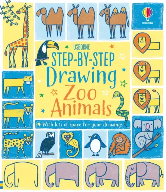 Step-by-step Desen animale Zoo - Step-by-step Drawing Zoo Animals