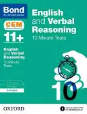 Bond 11+: Engleză și raționament verbal: CEM 10 Minute Tests - 8-9 ani - Bond 11+: English & Verbal Reasoning: CEM 10 Minute Tests - 8-9 years