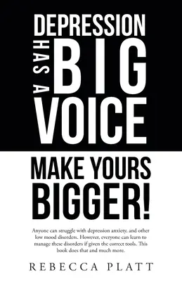 Depresia are o voce mare: Fă-o pe a ta mai mare! - Depression Has a Big Voice: Make Yours Bigger!