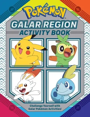 Cartea oficială de activități Pokmon din regiunea Galar - Pokmon Official Galar Region Activity Book