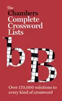 The Chambers Crossword Lists - New Edition - Carte - The Chambers Crossword Lists - New Edition - Book