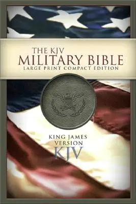 Biblia militară-KJV - Compact cu tipar mare - Military Bible-KJV-Large Print Compact