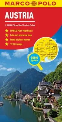 Austria Harta Marco Polo - Austria Marco Polo Map