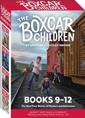 Misterele copiilor Boxcar Boxed Set #9-12 - The Boxcar Children Mysteries Boxed Set #9-12