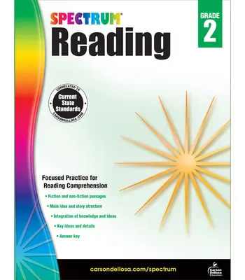 Spectrum Reading Workbook, clasa 2 - Spectrum Reading Workbook, Grade 2