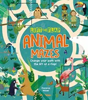 Lift-the-Flap: Labirinturi cu animale - Schimbă-ți calea cu o simplă ridicare de clapetă! - Lift-the-Flap: Animal Mazes - Change Your Path with the Lift of a Flap!