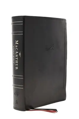Esv, Biblia de studiu MacArthur, ediția a 2-a, Leathersoft, neagră, indexată cu degetul mare: Dezlegarea adevărului lui Dumnezeu verset cu verset - The Esv, MacArthur Study Bible, 2nd Edition, Leathersoft, Black, Thumb Indexed: Unleashing God's Truth One Verse at a Time