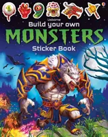 Construiește-ți proprii monștri Carte de autocolante - Build Your Own Monsters Sticker Book