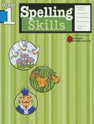 Abilități de ortografie: Gradul 1 (Flash Kids Harcourt Family Learning) - Spelling Skills: Grade 1 (Flash Kids Harcourt Family Learning)