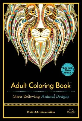 Modele de animale care alină stresul: Carte de colorat pentru adulți - Stress Relieving Animal Designs: Adult Coloring Book