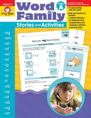 Povești și activități cu familii de cuvinte Nivelul a - Word Family Stories & Activities Level a