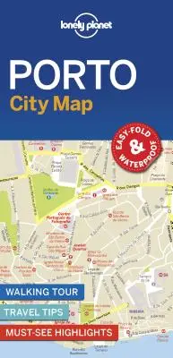 Lonely Planet Porto Hartă oraș 1 - Lonely Planet Porto City Map 1