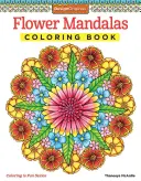 Cartea de colorat Flower Mandalas - Flower Mandalas Coloring Book