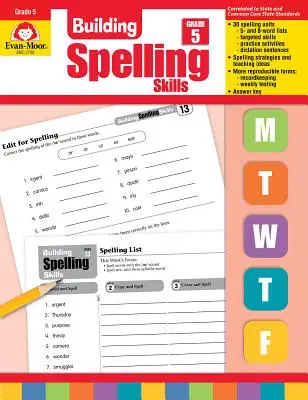 Dezvoltarea abilităților de ortografie Gradul 5 - Building Spelling Skills Grade 5