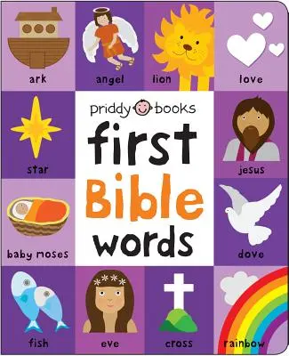 Primele 100: Primele 100 de cuvinte biblice căptușite - First 100: First 100 Bible Words Padded