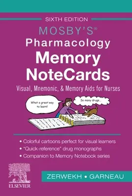 Mosby's Pharmacology Memory Notecards: SIDA vizuală, mnemonică și de memorie pentru asistenți medicali - Mosby's Pharmacology Memory Notecards: Visual, Mnemonic, and Memory AIDS for Nurses