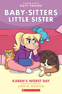Cea mai proastă zi a lui Karen (Baby-Sitters Little Sister Graphic Novel #3) (Ediție adaptată), 3 - Karen's Worst Day (Baby-Sitters Little Sister Graphic Novel #3) (Adapted Edition), 3