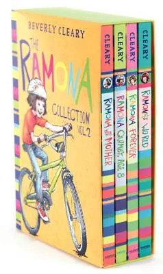 Colecția de 4 cărți Ramona, volumul 2: Ramona și mama ei; Ramona Quimby, 8 ani; Ramona pentru totdeauna; Lumea Ramonei - The Ramona 4-Book Collection, Volume 2: Ramona and Her Mother; Ramona Quimby, Age 8; Ramona Forever; Ramona's World