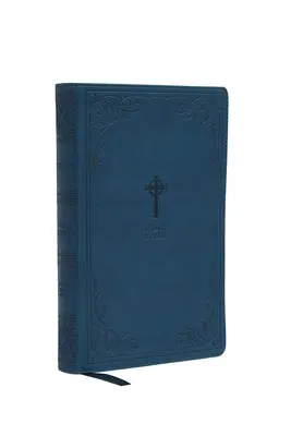 Nrsv, Biblia catolică, Ediție cadou, Leathersoft, Teal, Comfort Print: Sfânta Biblie - Nrsv, Catholic Bible, Gift Edition, Leathersoft, Teal, Comfort Print: Holy Bible