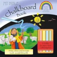 Cartea mea biblică pe tablă: Povestiri din Noul Testament (incl. cretă) - My Bible Chalkboard Book: Stories from the New Testament (Incl. Chalk)