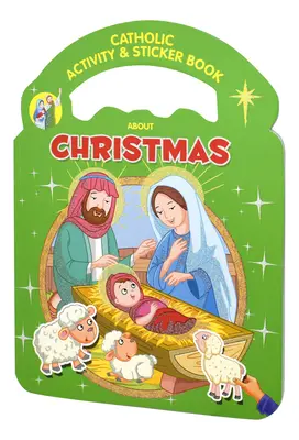 Carte catolică de activități și autocolante despre Crăciun - Catholic Activity & Sticker Book about Christmas