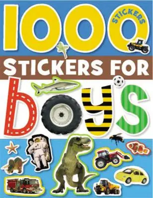 1000 de abțibilduri pentru băieți [Cu abțibild(e)] - 1000 Stickers for Boys [With Sticker(s)]
