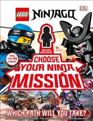 Lego Ninjago Alege-ți misiunea ninja: Cu Ninjago Jay Minifigure - Lego Ninjago Choose Your Ninja Mission: With Ninjago Jay Minifigure
