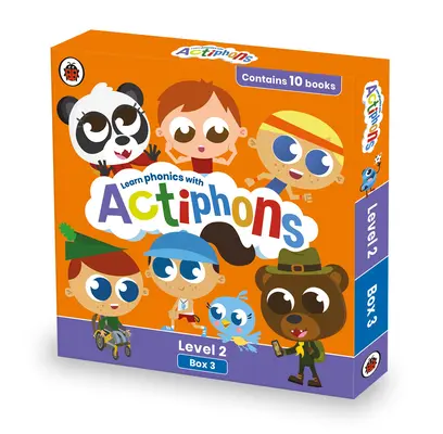 Actiphons Level 2 Box 3: Books 19-28 - Învață fonică și fii activ cu Actiphons! - Actiphons Level 2 Box 3: Books 19-28 - Learn phonics and get active with Actiphons!
