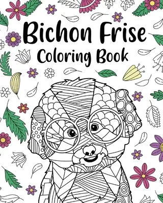 Bichon Frise Carte de colorat - Bichon Frise Coloring Book