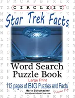 Circle It, Star Trek fapte, Căutare în cuvinte, Carte puzzle - Circle It, Star Trek Facts, Word Search, Puzzle Book