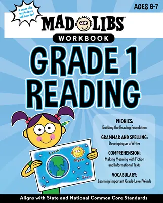 Caiet de lucru Mad Libs: Grade 1 Reading - Mad Libs Workbook: Grade 1 Reading