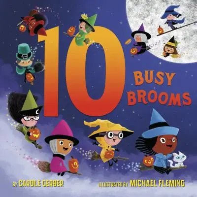 10 mături ocupate - 10 Busy Brooms