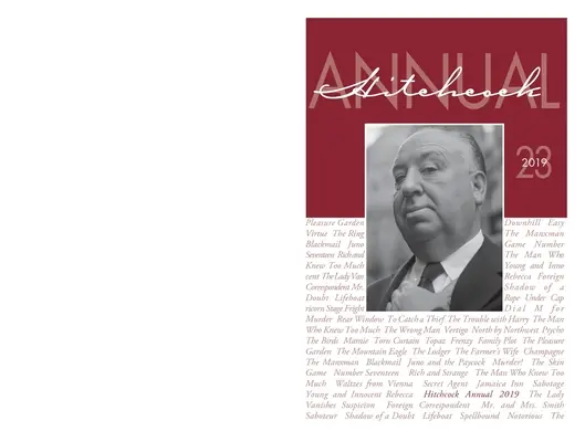 Hitchcock Annual: Volumul 23 - Hitchcock Annual: Volume 23