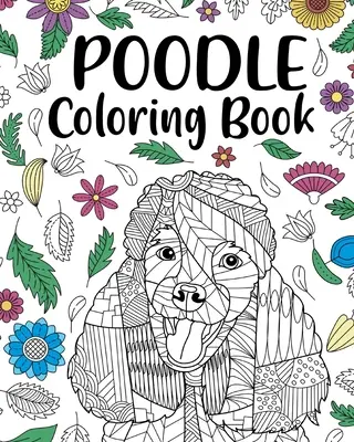 Poodle carte de colorat - Poodle Coloring Book