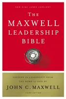 NKJV, Biblia Leadership Maxwell, Ediția a 3-a, Copertă cartonată, Imprimare confortabilă - NKJV, Maxwell Leadership Bible, Third Edition, Hardcover, Comfort Print