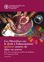 Les Directives sur le droit a l'alimentation: quinze annees de mise en ouvre - Bilan des avances en matiere de realisation du Programme 2030 - Les Directives sur le droit a l'alimentation: quinze annees de mise en ouvre - Bilan des avancees en matiere de realisation du Programme 2030