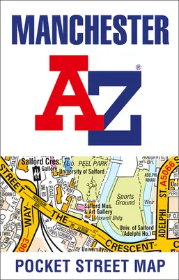Manchester A-Z hartă stradală de buzunar - Manchester A-Z Pocket Street Map